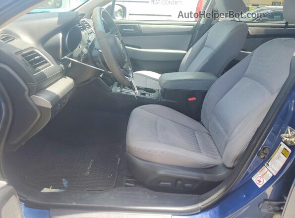 4S4BSAFC1K3371109 2019 SUBARU OUTBACK Blue Vista interior delantera
