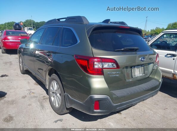 4S4BSAFC2J3387883 2018 SUBARU OUTBACK Green Հետևի ձախ