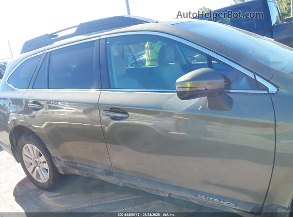 4S4BSAFC2J3387883 2018 SUBARU OUTBACK Green Սալոնի հետևի տեսք
