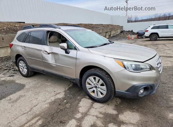 4S4BSAFC3G3252694 2016 SUBARU OUTBACK Beige Przód prawy