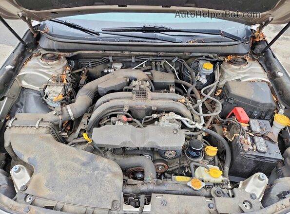4S4BSAFC3G3252694 2016 SUBARU OUTBACK Beige Widok komory silnika