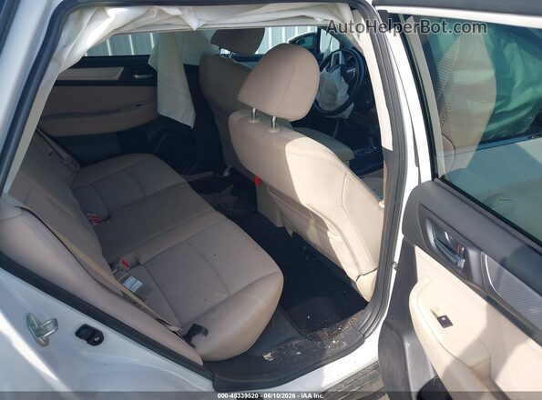 4S4BSAFC3H3271876 2017 SUBARU OUTBACK White Vista de la etiqueta del VIN