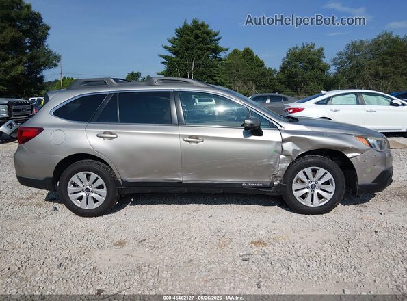4S4BSAFC4H3317389 2017 SUBARU OUTBACK Tan Vista frontal
