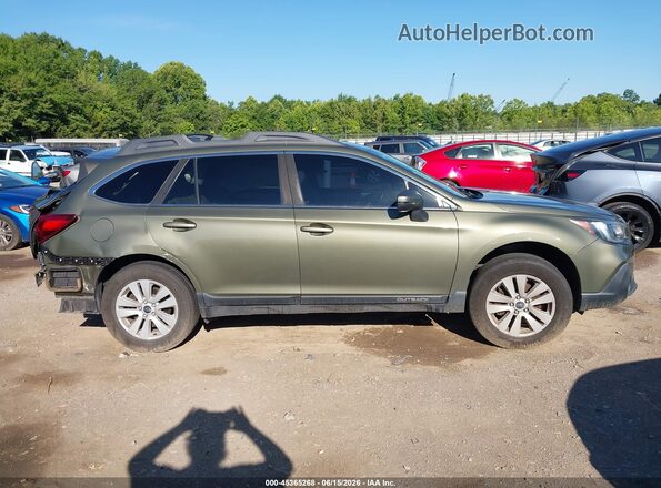 4S4BSAFC4K3354000 2019 SUBARU OUTBACK Green Rear interior view
