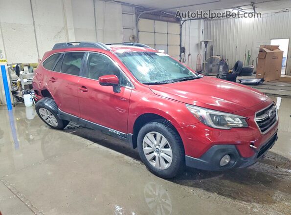 4S4BSAFC4K3365692 2019 SUBARU OUTBACK Maroon Przód prawy