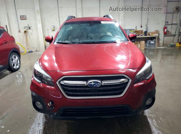 4S4BSAFC4K3365692 2019 SUBARU OUTBACK Maroon Widok z przodu