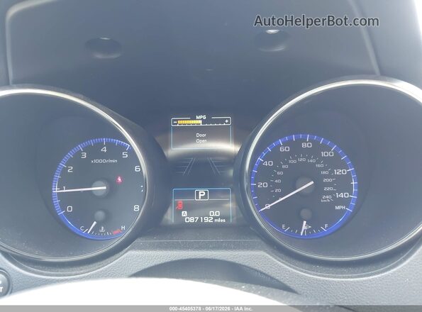4S4BSAFC4K3397459 2019 SUBARU OUTBACK Silver Вид задніх сидінь