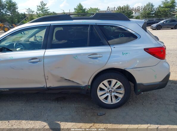 4S4BSAFC4K3397459 2019 SUBARU OUTBACK Silver Вид спереду