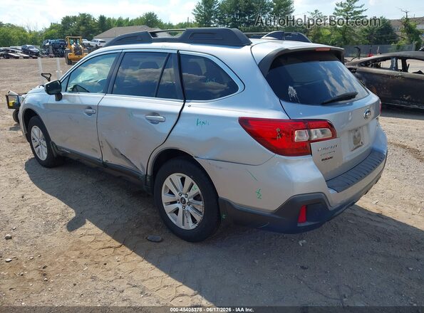 4S4BSAFC4K3397459 2019 SUBARU OUTBACK Silver Задня ліва чверть