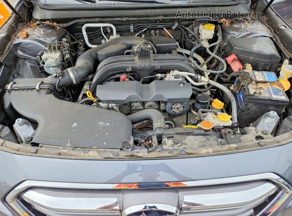 4S4BSAFC5J3311333 2018 SUBARU OUTBACK Серый Вид наклейки с VIN-кодом