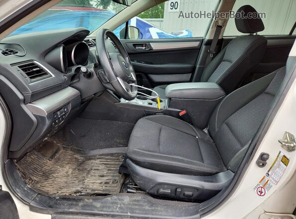 4S4BSAFC5J3339259 2018 SUBARU OUTBACK White წინა სალონის ხედი