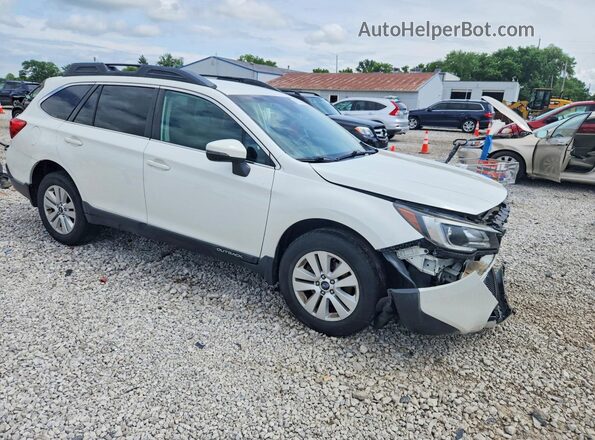 4S4BSAFC5J3339259 2018 SUBARU OUTBACK White წინა მარჯვენა