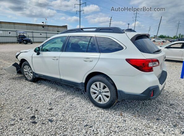 4S4BSAFC5J3339259 2018 SUBARU OUTBACK White უკანა მარცხენა