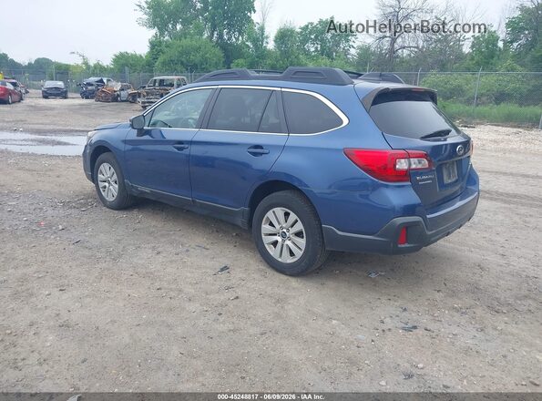 4S4BSAFC5K3350537 2019 SUBARU OUTBACK Light Blue უკანა მარცხენა