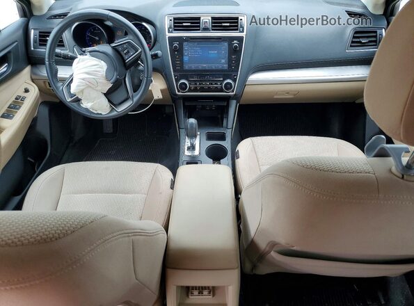4S4BSAFC6J3293988 2018 SUBARU OUTBACK Blue Вид панелі приладів