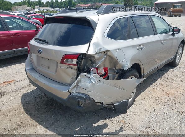 4S4BSAFC6J3381763 2018 SUBARU OUTBACK Gold Вид спереду