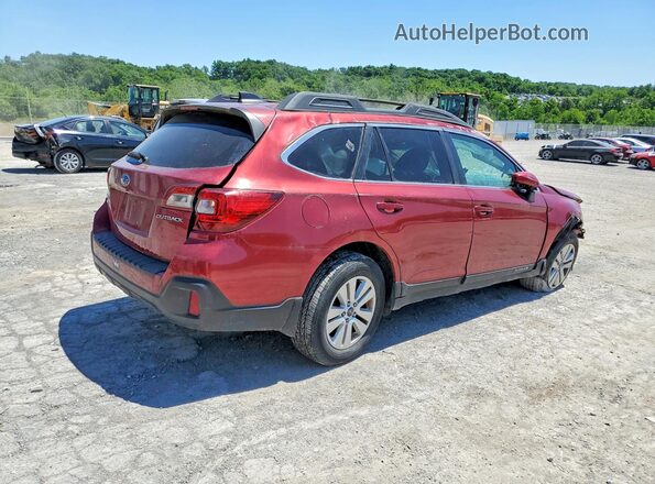 4S4BSAFC6K3216748 2019 SUBARU OUTBACK Red Հետևի աջ