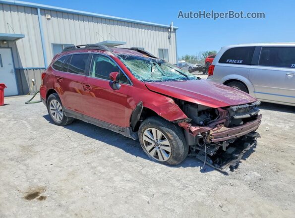 4S4BSAFC6K3216748 2019 SUBARU OUTBACK Red Առջևի աջ
