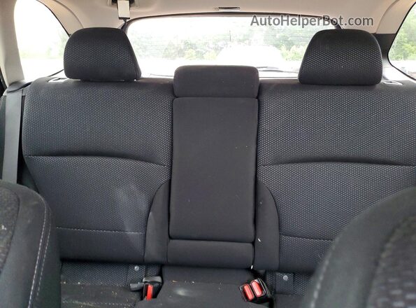 4S4BSAFC6K3328840 2019 SUBARU OUTBACK Silver უკანა სავარძლების ხედი