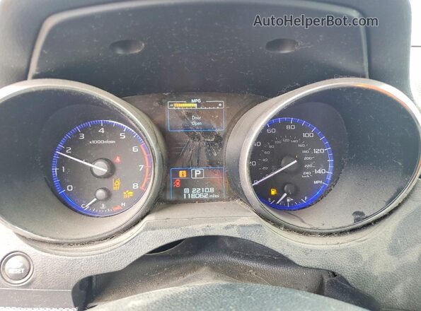 4S4BSAFC7J3319997 2018 SUBARU OUTBACK Red Instrument cluster view