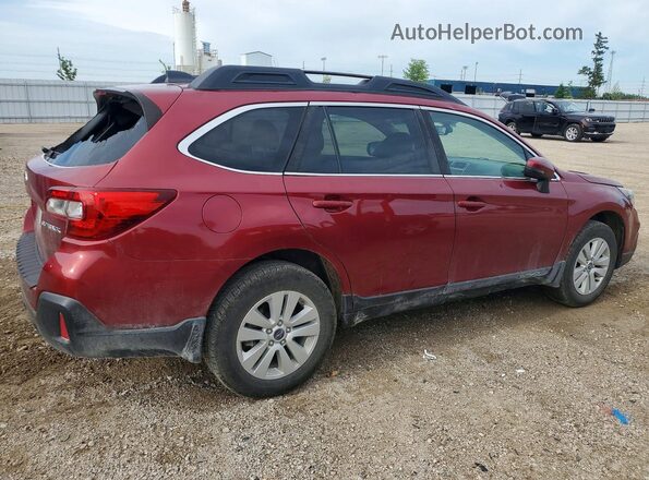 4S4BSAFC7J3319997 2018 SUBARU OUTBACK Red Rear right