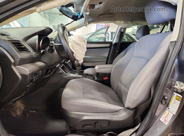4S4BSAFC7K3341077 2019 SUBARU OUTBACK Gray Вид салону спереду