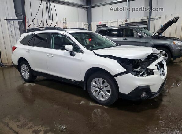 4S4BSAFC8K3358454 2019 SUBARU OUTBACK White წინა მარჯვენა