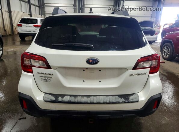 4S4BSAFC8K3358454 2019 SUBARU OUTBACK White უკანა ხედი