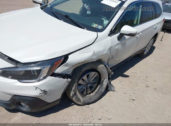 4S4BSAFC9K3356115 2019 SUBARU OUTBACK Белый Вид спереди