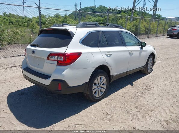 4S4BSAFC9K3356115 2019 SUBARU OUTBACK Белый Задняя правая четверть