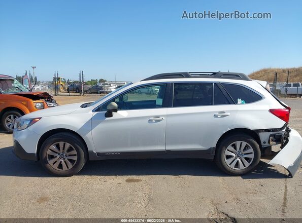 4S4BSAFCXJ3331819 2018 SUBARU OUTBACK White Vista interior de 360 grados
