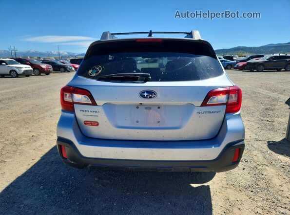 4S4BSAFCXJ3340679 2018 SUBARU OUTBACK Silver Հետևի տեսք