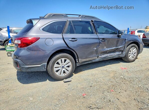4S4BSAFCXK3303505 2019 SUBARU OUTBACK Серый Задняя правая четверть
