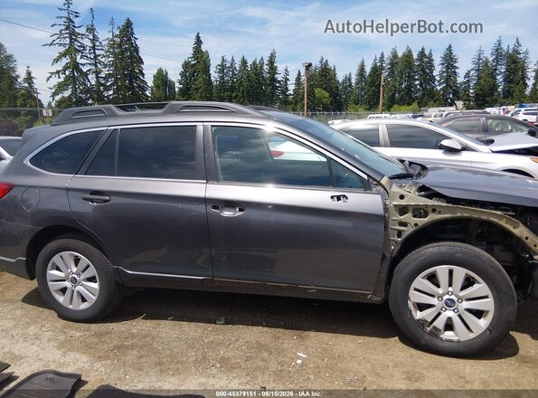 4S4BSAFCXK3345639 2019 SUBARU OUTBACK Gray 