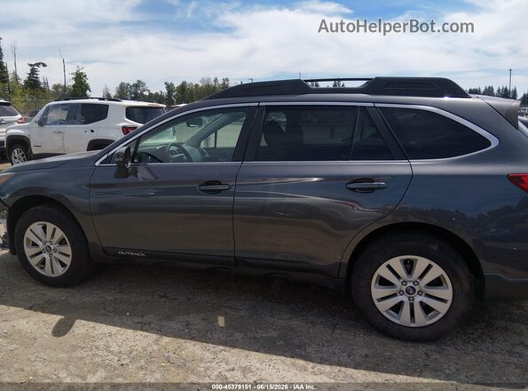 4S4BSAFCXK3345639 2019 SUBARU OUTBACK Gray 
