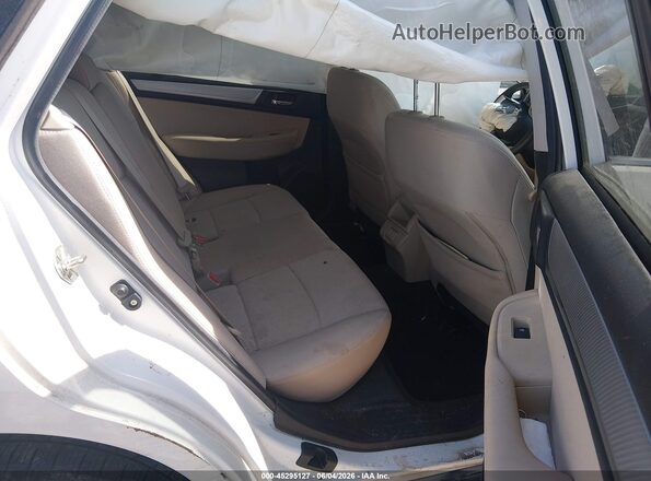 4S4BSAFCXK3375370 2019 SUBARU OUTBACK White VIN կոդի պիտակի տեսք