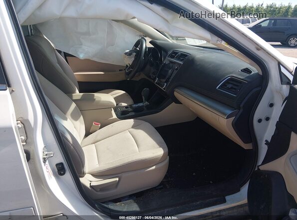 4S4BSAFCXK3375370 2019 SUBARU OUTBACK White Սալոնի դիմացի տեսք