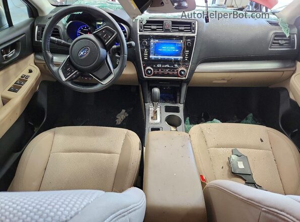 4S4BSAFCXK3389821 2019 SUBARU OUTBACK Темно-бордовый Вид панели приборов