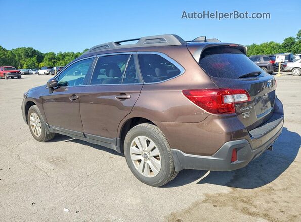 4S4BSAHC0K3230206 2019 SUBARU OUTBACK Brown Задня ліва чверть