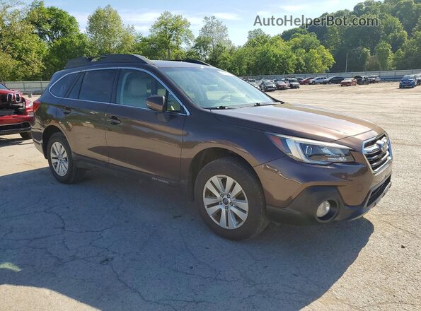4S4BSAHC0K3230206 2019 SUBARU OUTBACK Brown Передня права чверть