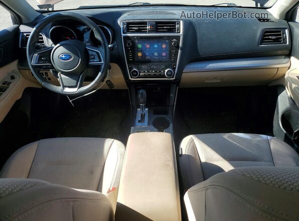 4S4BSAHC0K3230206 2019 SUBARU OUTBACK Brown Вид панелі приладів