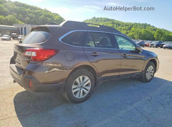 4S4BSAHC0K3230206 2019 SUBARU OUTBACK Brown Задня права чверть