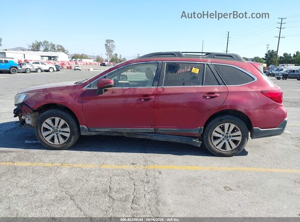 4S4BSAHC0K3290311 2019 SUBARU OUTBACK Burgundy 