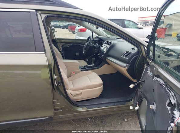 4S4BSAHC2K3220860 2019 SUBARU OUTBACK Green წინა სალონის ხედი