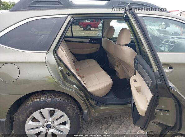 4S4BSAHC2K3220860 2019 SUBARU OUTBACK Green VIN კოდის სტიკერის ხედი