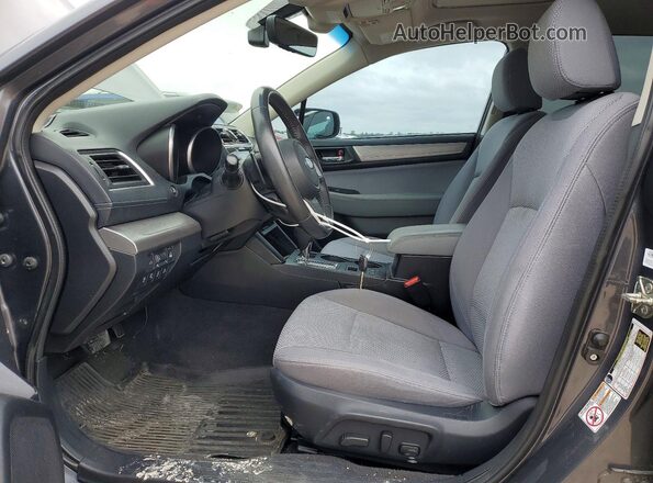 4S4BSAHC2K3255219 2019 SUBARU OUTBACK Gray Front interior view