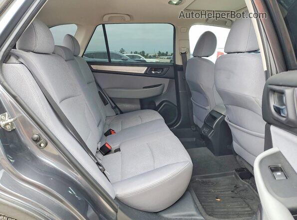 4S4BSAHC2K3255219 2019 SUBARU OUTBACK Gray Rear interior view