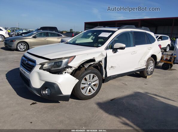 4S4BSAHC2K3282114 2019 SUBARU OUTBACK White Front left