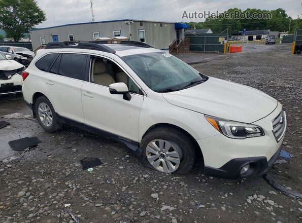 4S4BSAHC3G3273400 2016 SUBARU OUTBACK White Передня права чверть