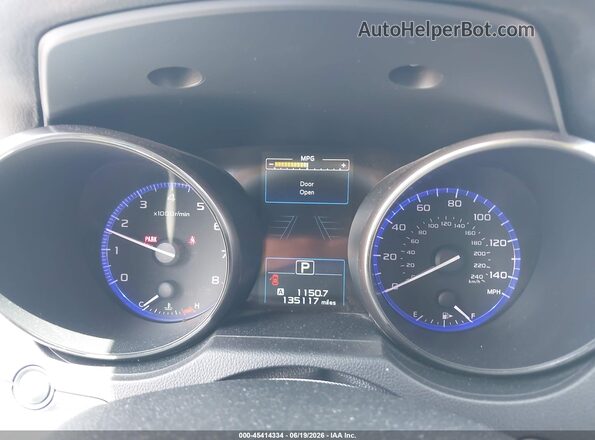 4S4BSAHC3H3249146 2017 SUBARU OUTBACK Light Blue Вид задних сидений